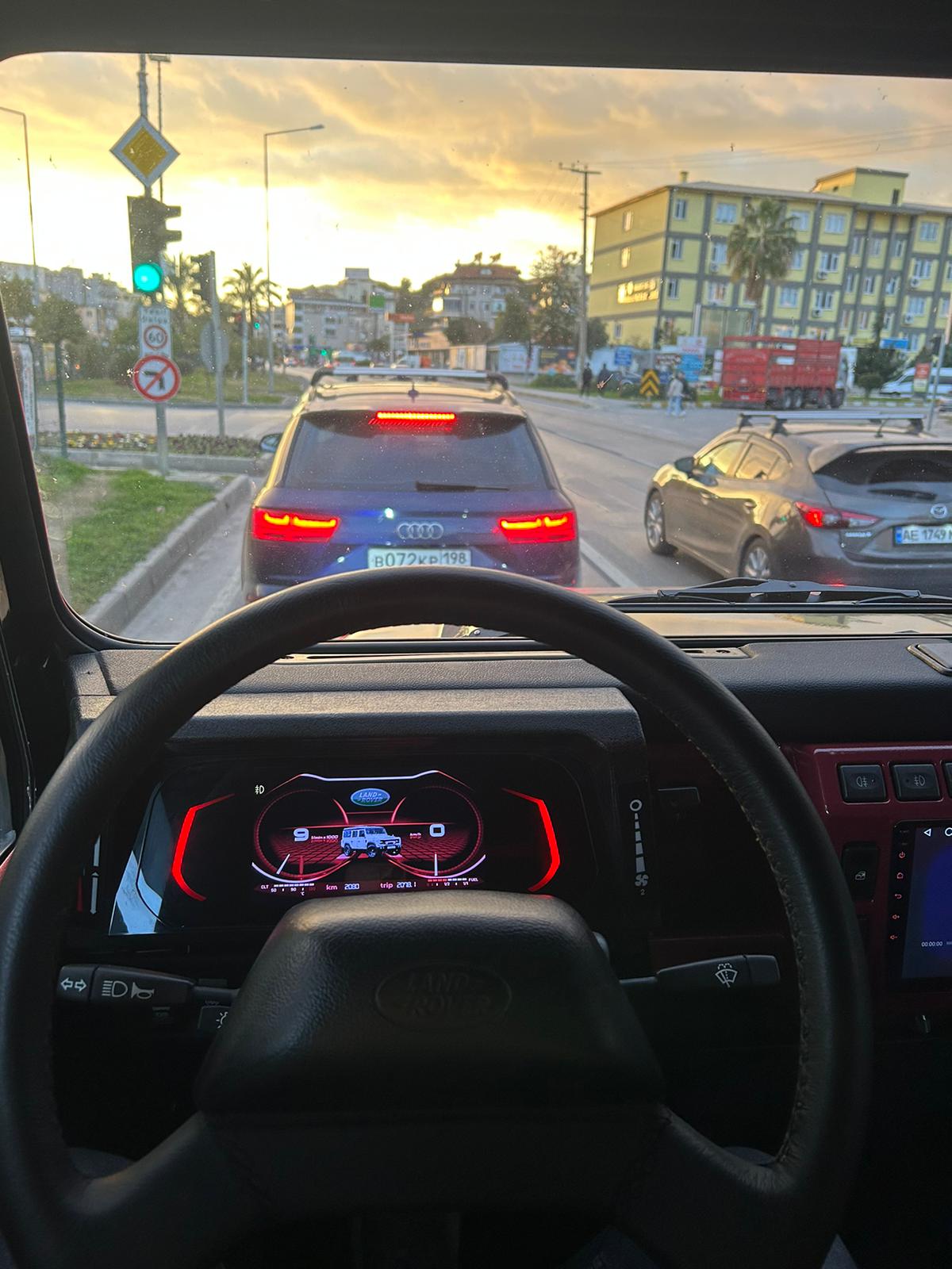 LAND ROVER DEFENDER DIGITAL DASHBOARD 3D SPORT