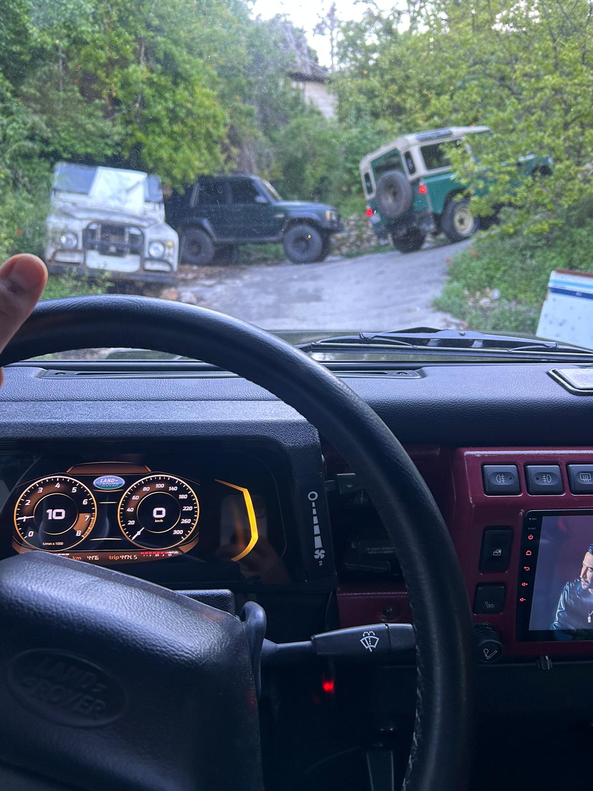 LAND ROVER DEFENDER DIGITAL DASHBOARD 3D SPORT