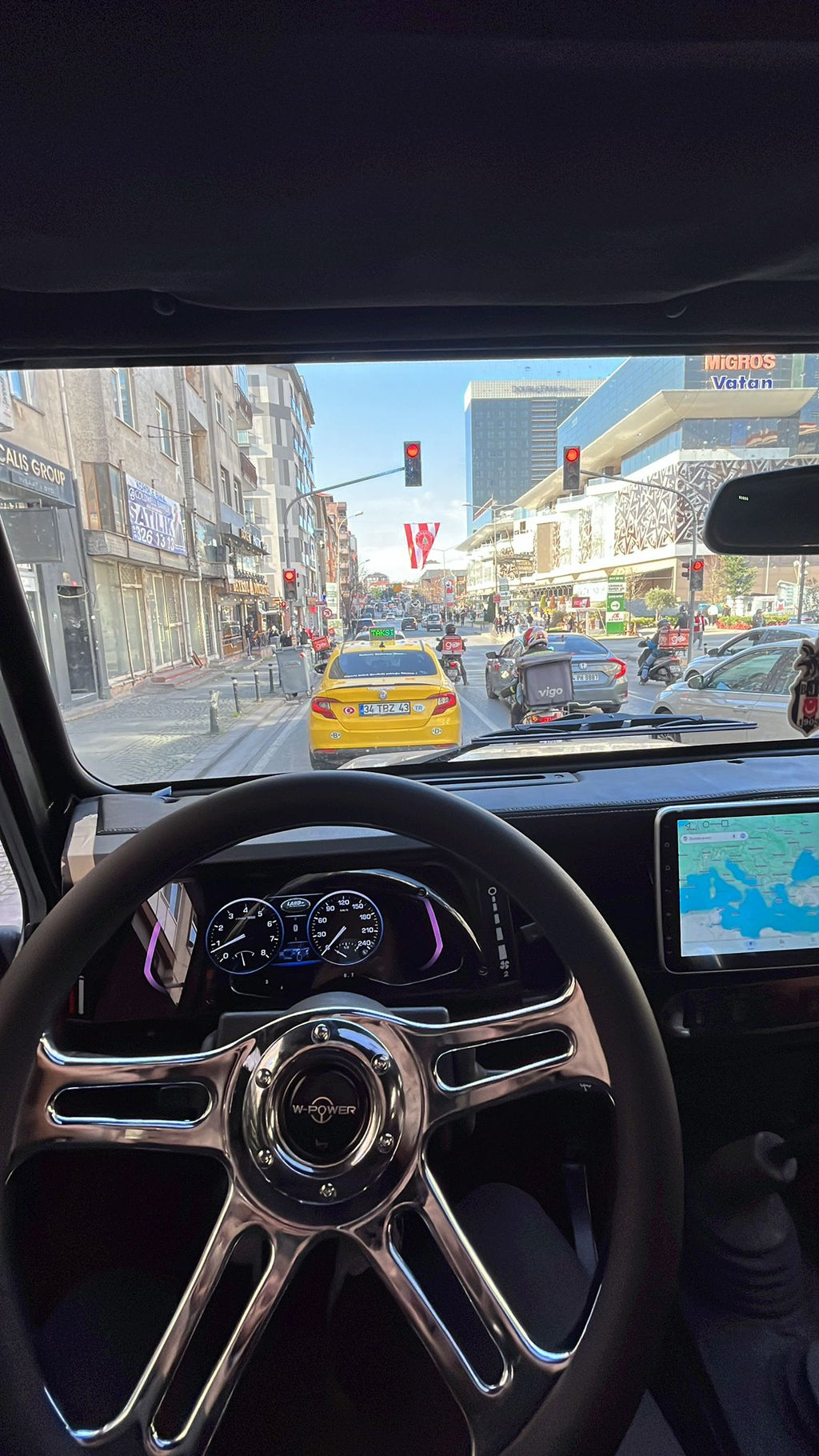 LAND ROVER DEFENDER DIGITAL DASHBOARD 3D SPORT