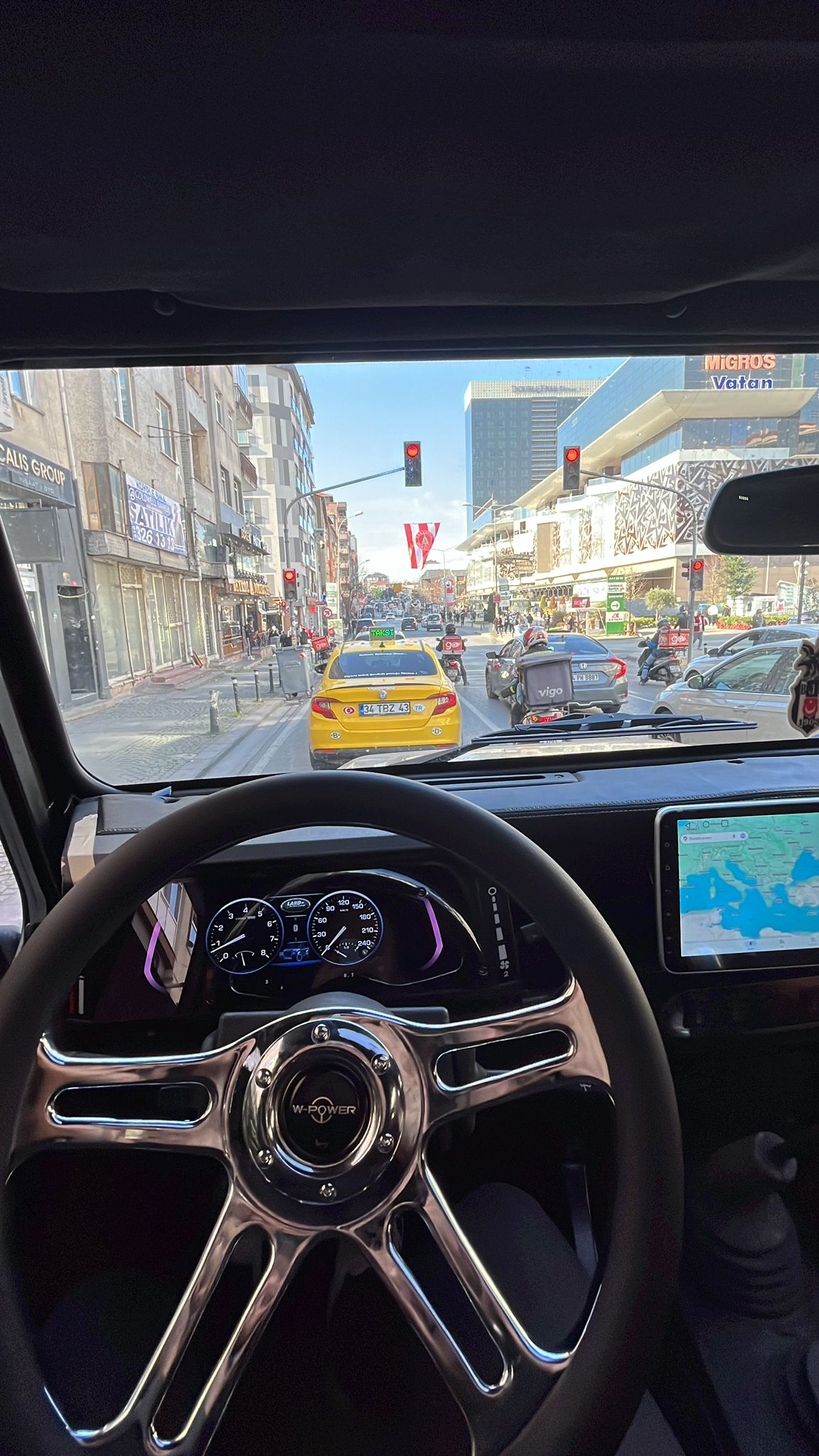LAND ROVER DEFENDER DIGITAL DASHBOARD 3D SPORT