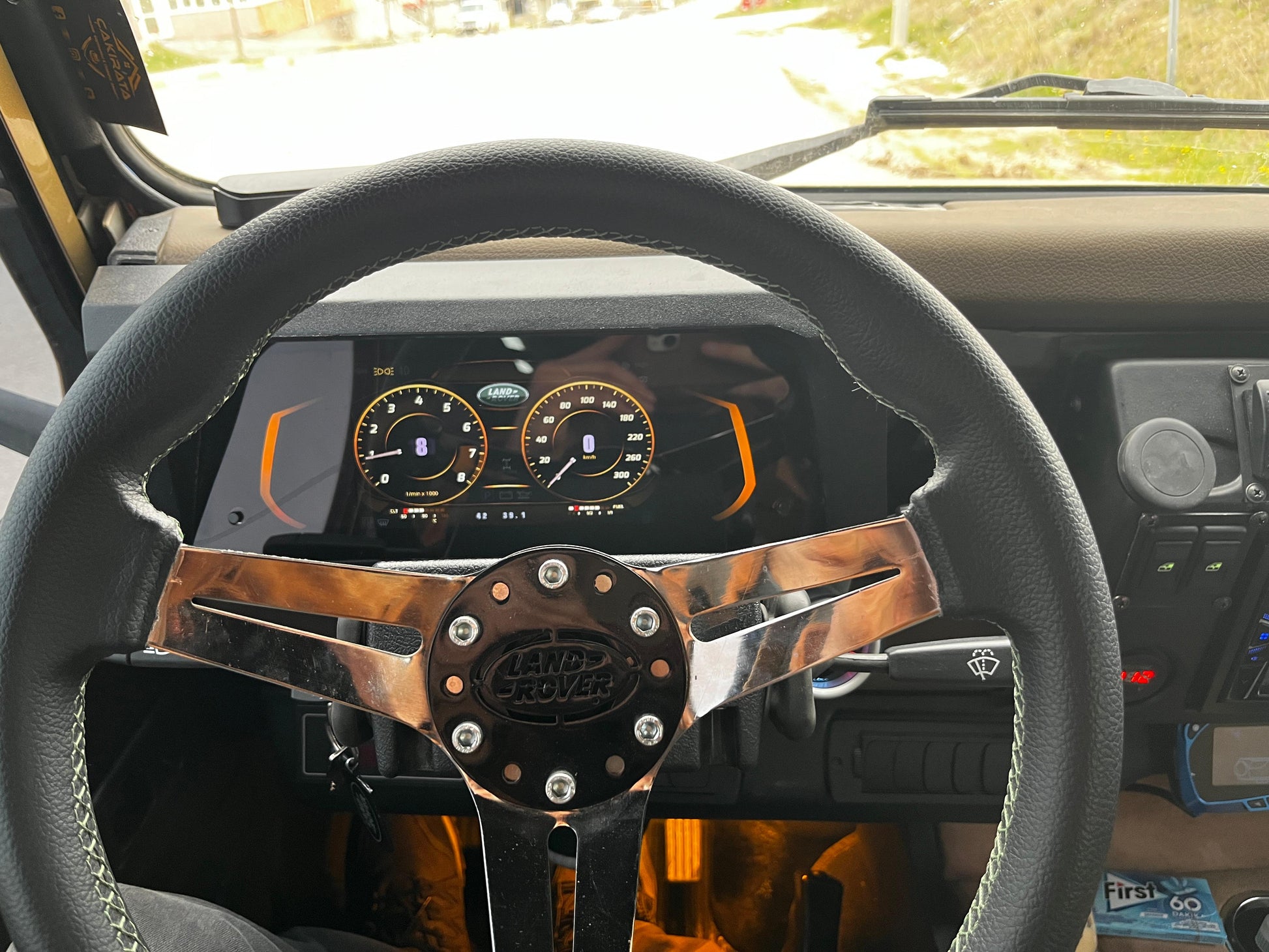 LAND ROVER DEFENDER DIGITAL DASHBOARD 3D SPORT