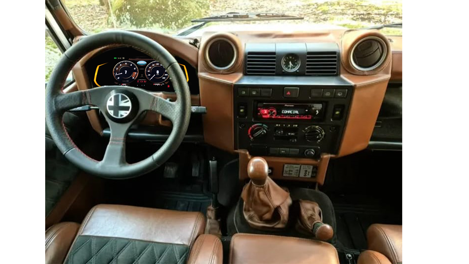 LAND ROVER DEFENDER DIGITAL DASHBOARD 3D SPORT