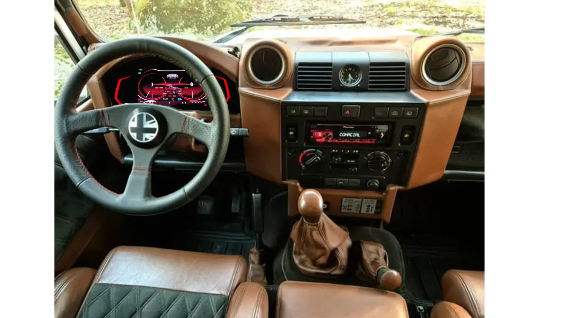 LAND ROVER DEFENDER DIGITAL DASHBOARD 3D SPORT