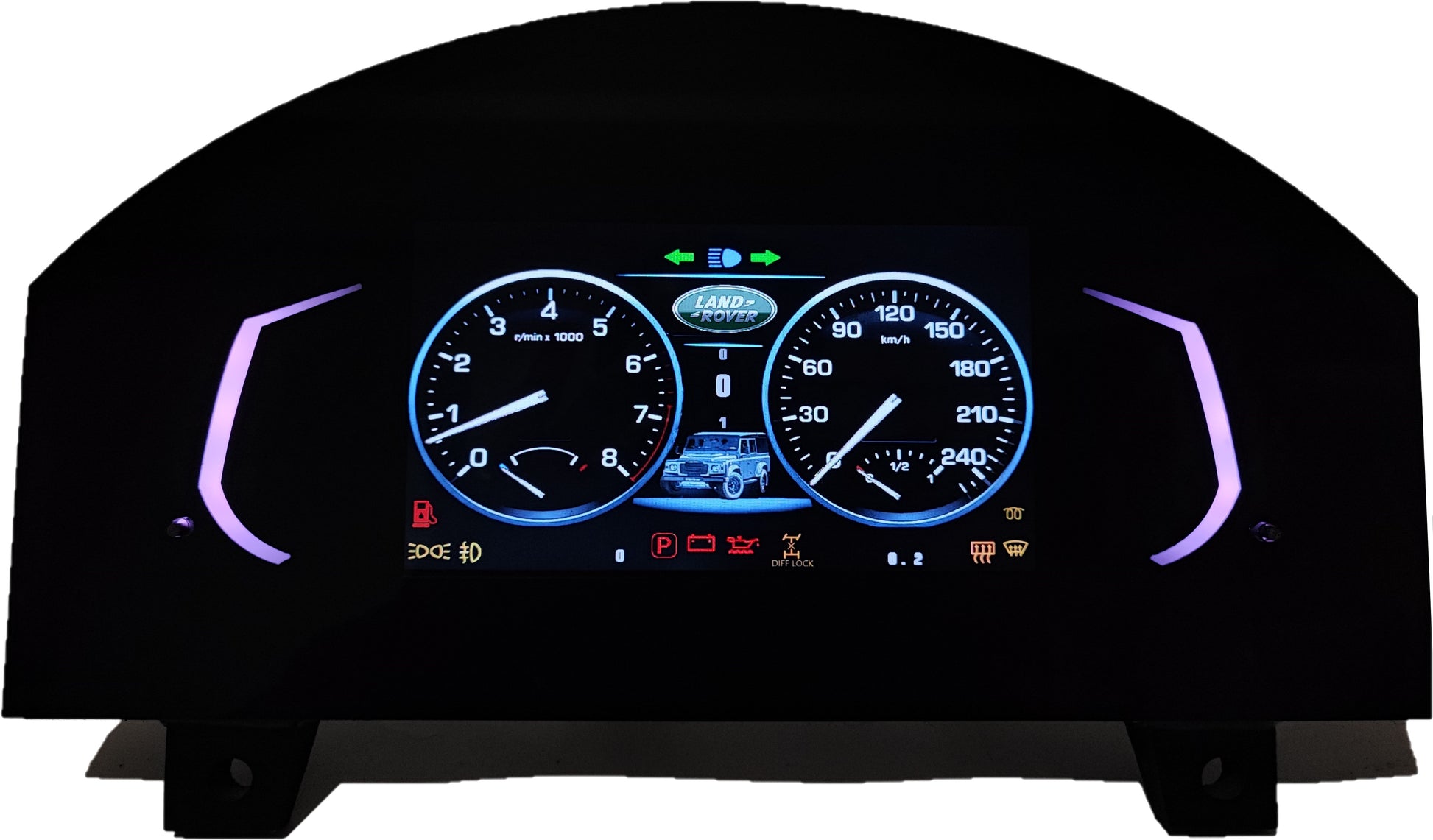 LAND ROVER DEFENDER DIGITAL DASHBOARD 3D SPORT